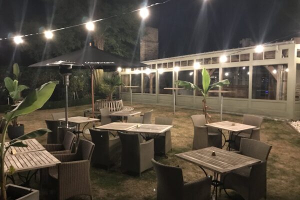 Sfeerverlichting Terras Salons Provoost
